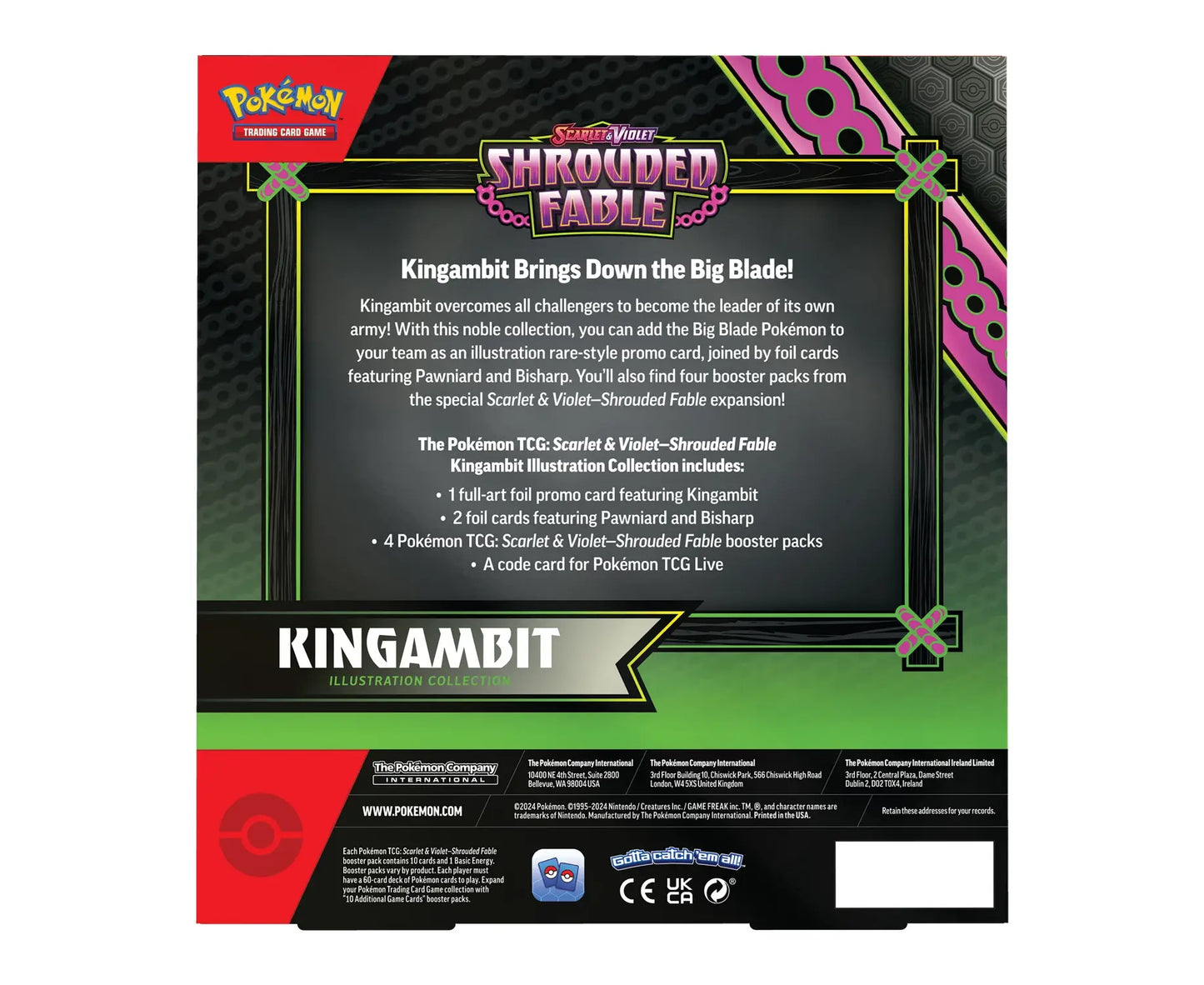 Pokémon TCG SV6.5 Scarlet & Violet: Shrouded Fable - Illustration Rare Kollektion -EN-