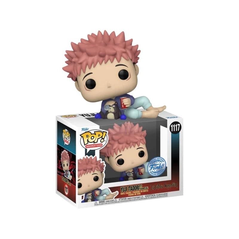 Jujutsu Kaisen POP! Itadori Yuji with Tsukamoto Doll - Special Edition - Figur 9.5cm