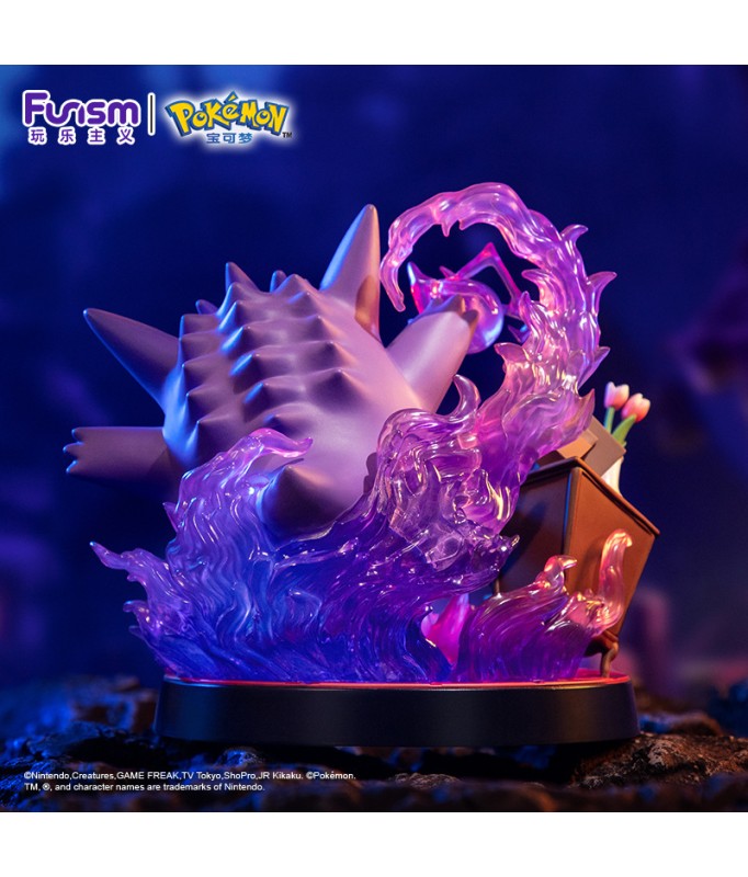 Pokemon: Gengar & Mimigma Prime Figur 15 cm