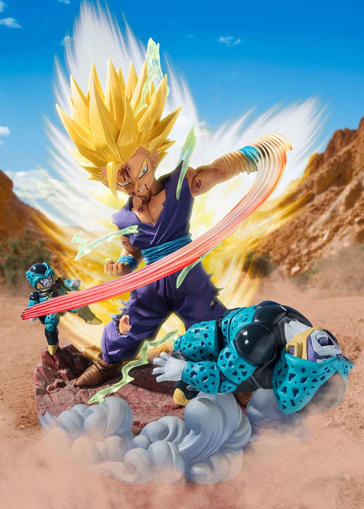 Dragonball Z: Super Saiyan 2 Son Gohan - Anger Exploding Into Power - Figur 20cm