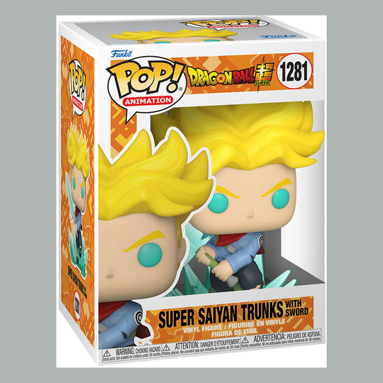 Dragonball Z POP! Super Saiyan Trunks Figur 9cm