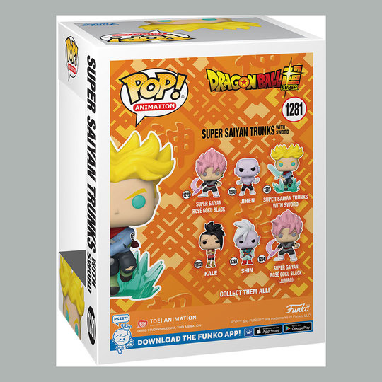 Dragonball Z POP! Super Saiyan Trunks Figur 9cm