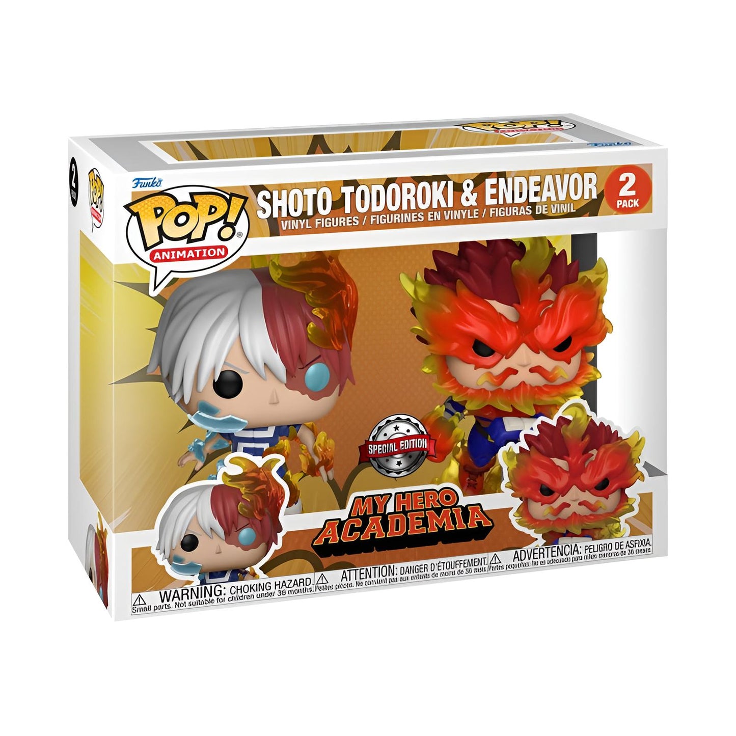 My Hero Academia POP! Shoto & Endeavor Figur 13cm