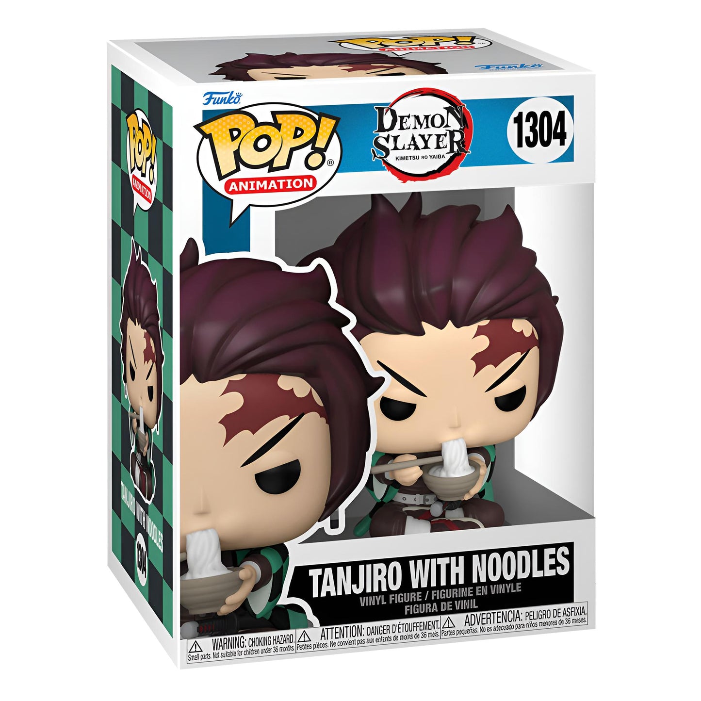 Demon Slayer POP! Tanjiro with Noodles Figur 9cm