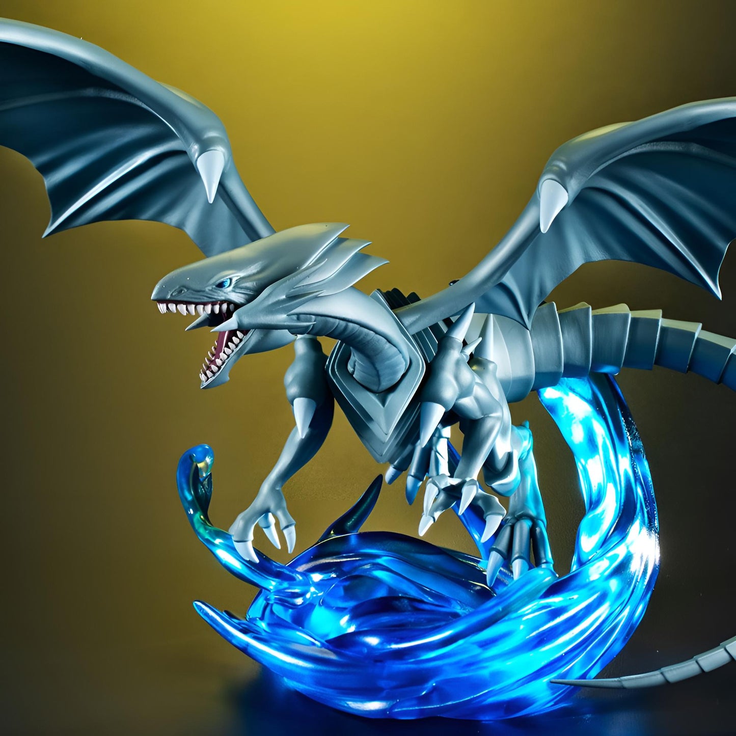 Yu-Gi-Oh! Blue Eyes White Dragon Figur 12cm