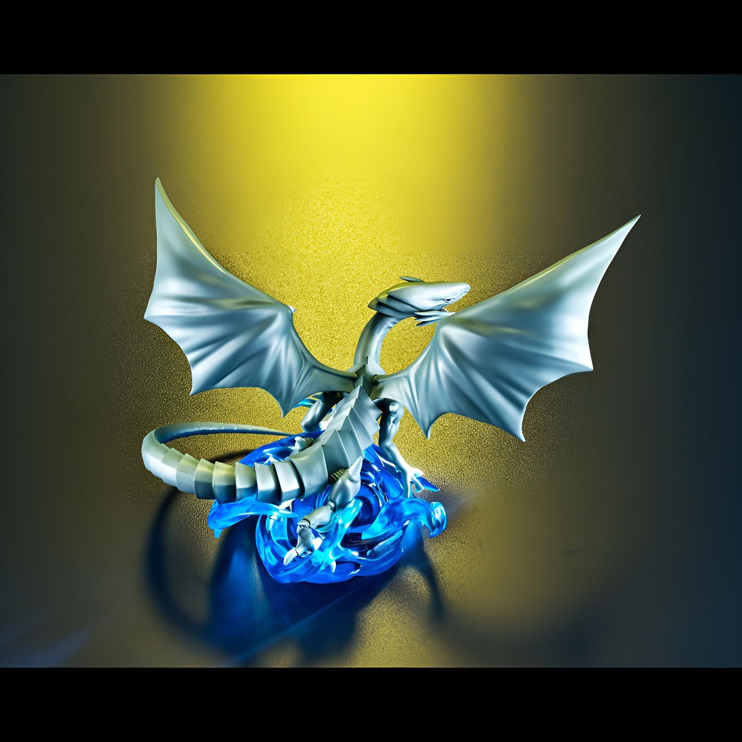 Yu-Gi-Oh! Blue Eyes White Dragon Figur 12cm