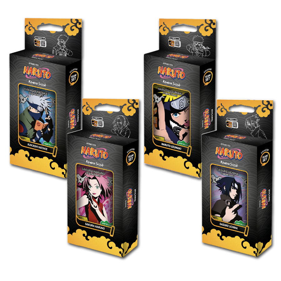 Naruto Mythos TCG - First Set 2nd Edition - Team 7 Booster Deck