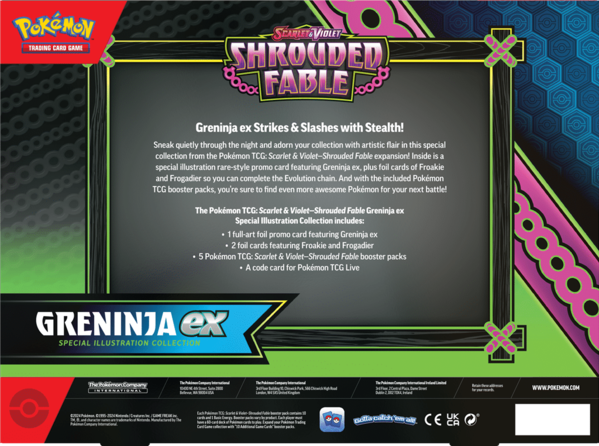 Pokémon TCG SV6.5 Scarlet & Violet: Shrouded Fable - Illustration Rare EX Kollektion -EN-