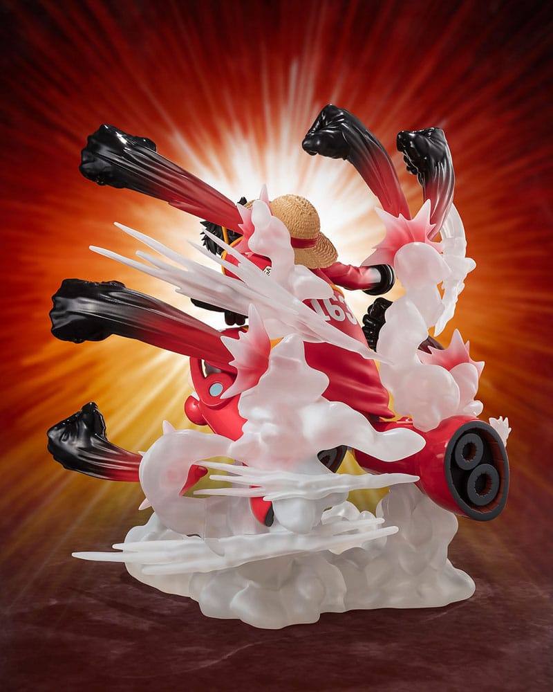 One Piece: Monkey D. Luffy - Gum Gum Hawk Gatling - Figuarts ZERO Extra Battle Figur 19 cm