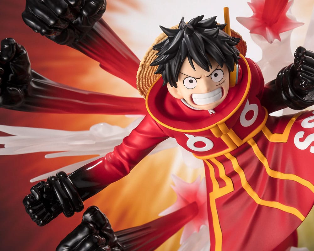 One Piece: Monkey D. Luffy - Gum Gum Hawk Gatling - Figuarts ZERO Extra Battle Figur 19 cm