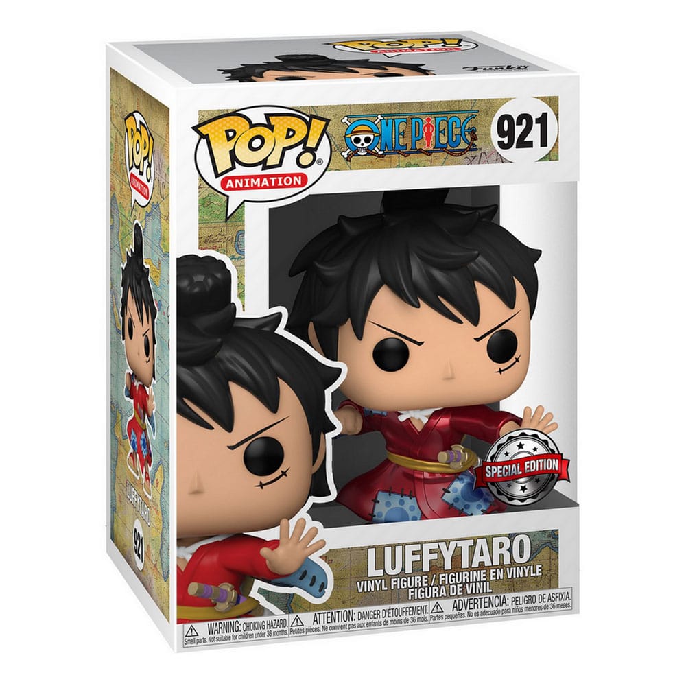 One Piece POP! Monkey D. Luffy with Kimono Figur 9cm - Special Edition