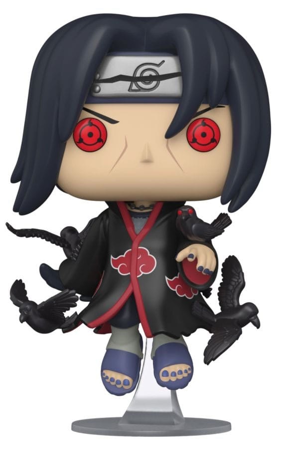 Naruto Shippuden POP! Itachi Uchiha with Crows Figur 9cm - Special Edition