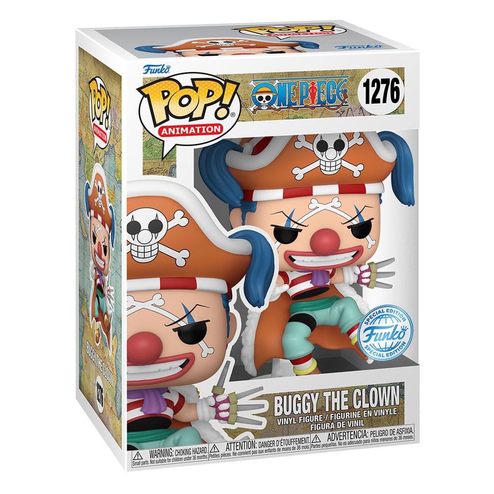 One Piece POP! Buggy the Clown Figur 9cm - Special Edition