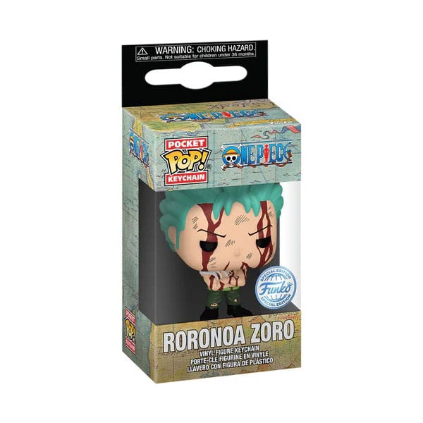 One Piece POP! Roronoa Zoro ''Nothing Happened'' Schlüsselanhänger 4cm