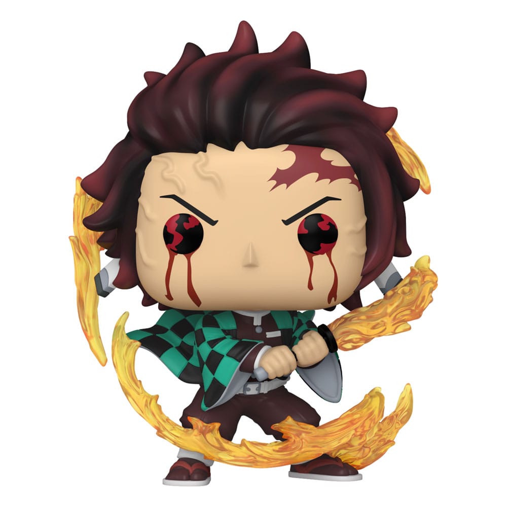 Demon Slayer POP! Tanjiro Kamado (Sun Breathing) Figur 9cm