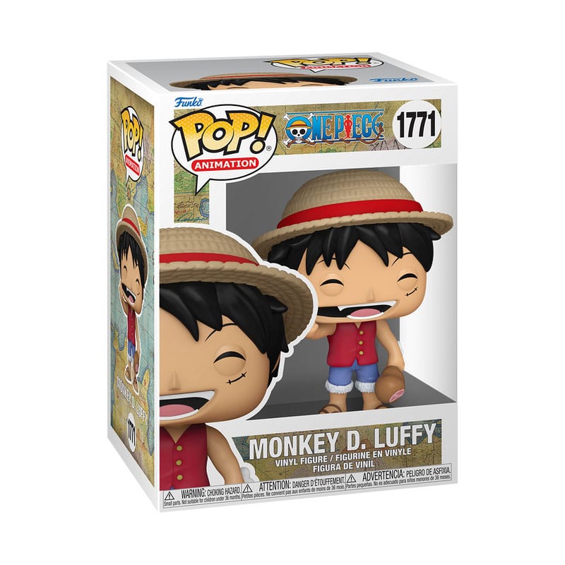 One Piece POP! Monkey D Luffy (Refresh) Figur 9cm