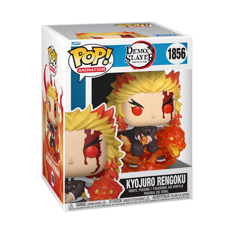 Demon Slayer POP! Kyojuro Rengoku - 9th Form Figur 9 cm - Exclusive Edition