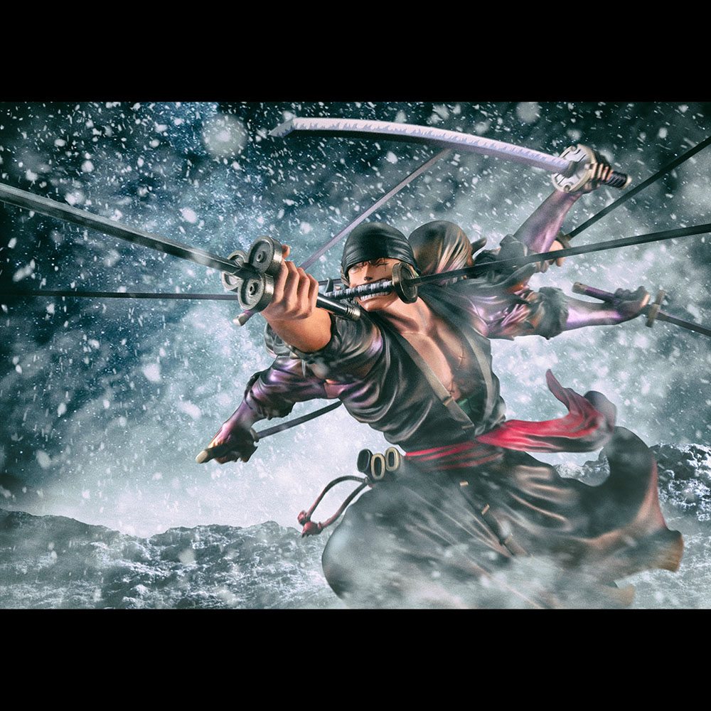 One Piece: Roronoa Zoro - Ver. Demon Spirit Kyuutouryuu Asura - Excellent Model P.O.P SA-Maximum Figur 17 cm