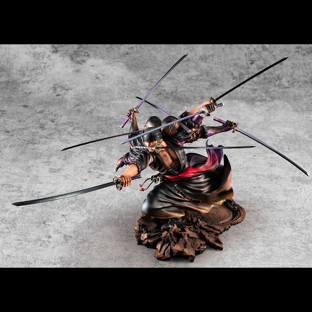 One Piece: Roronoa Zoro - Ver. Demon Spirit Kyuutouryuu Asura - Excellent Model P.O.P SA-Maximum Figur 17 cm