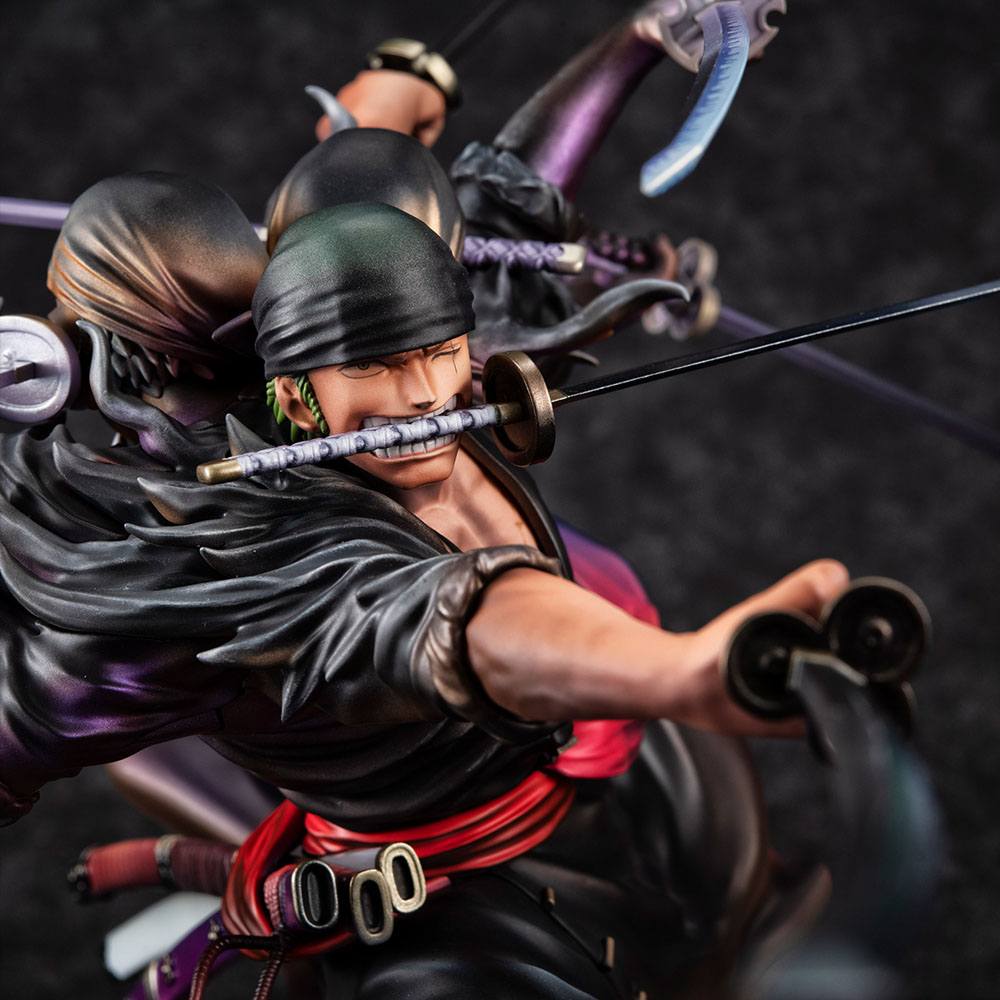 One Piece: Roronoa Zoro - Ver. Demon Spirit Kyuutouryuu Asura - Excellent Model P.O.P SA-Maximum Figur 17 cm