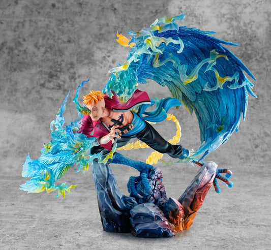 One Piece: Marco - the Phoenix Leader of 1st group of Whitebeard Pirates - P.O.P MAS Maximum Figur 32cm (Pre Order)
