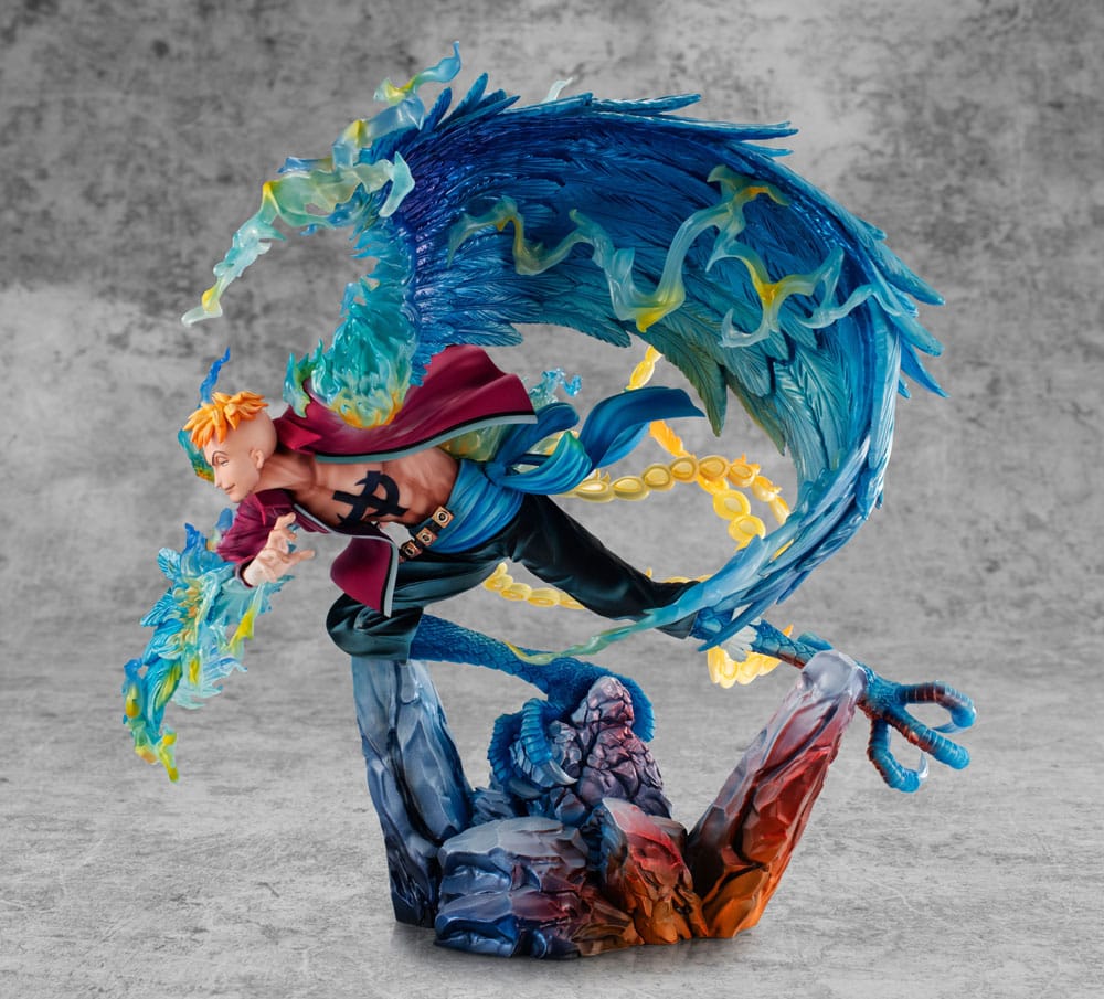 One Piece: Marco - the Phoenix Leader of 1st group of Whitebeard Pirates - P.O.P MAS Maximum Figur 32cm (Pre Order)