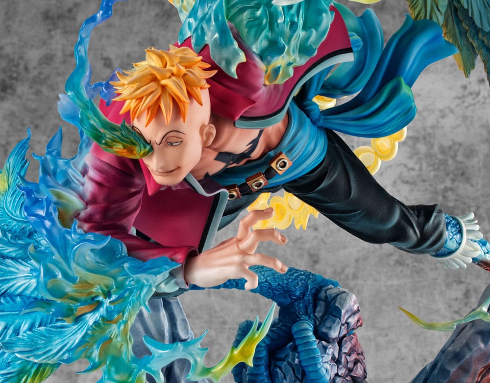 One Piece: Marco - the Phoenix Leader of 1st group of Whitebeard Pirates - P.O.P MAS Maximum Figur 32cm (Pre Order)