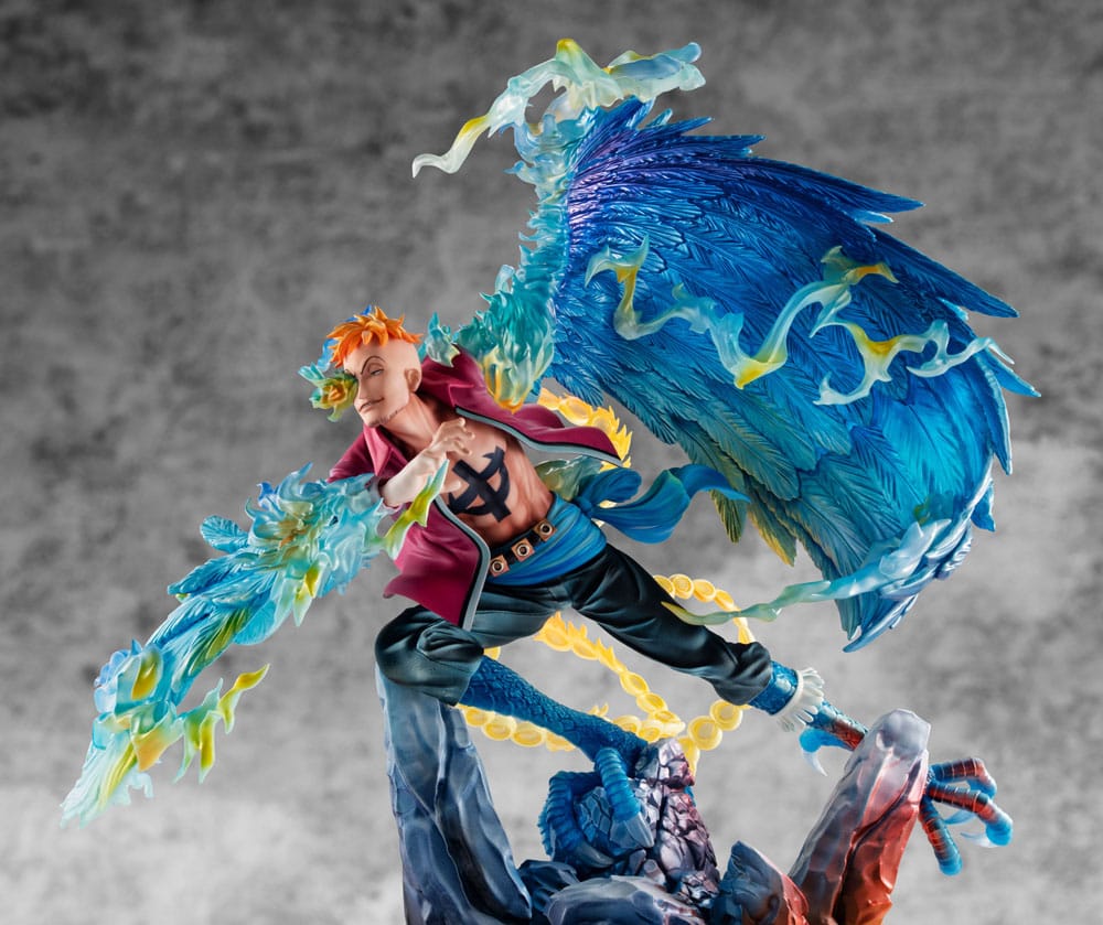 One Piece: Marco - the Phoenix Leader of 1st group of Whitebeard Pirates - P.O.P MAS Maximum Figur 32cm (Pre Order)