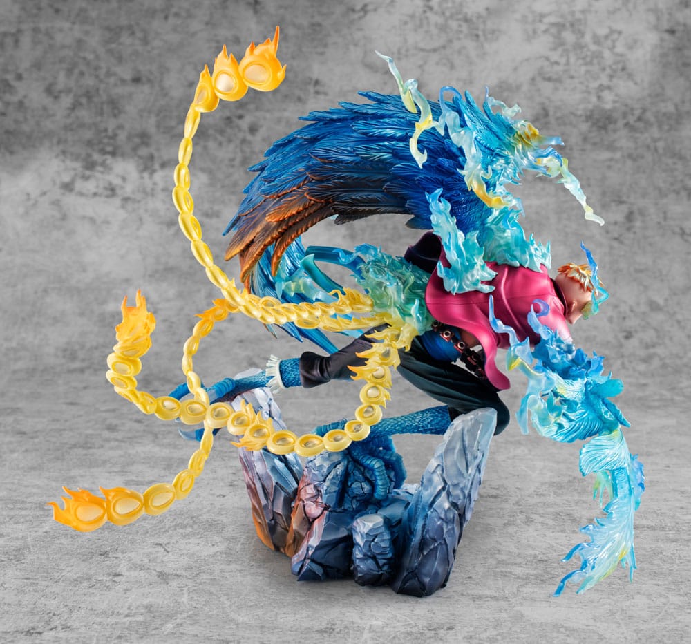 One Piece: Marco - the Phoenix Leader of 1st group of Whitebeard Pirates - P.O.P MAS Maximum Figur 32cm (Pre Order)