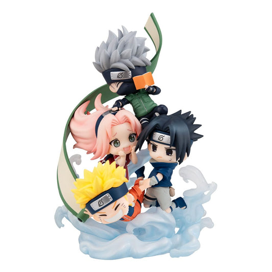 Naruto: Gather here, Team 7 FigUnity Mini Figur 13 cm