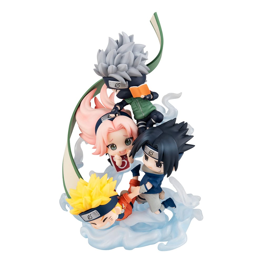 Naruto: Gather here, Team 7 FigUnity Mini Figur 13 cm