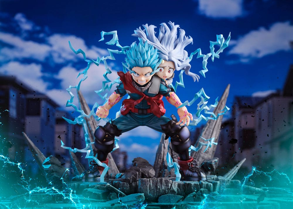 My Hero Academia: Izuku Midoriya & Eri Super Situation Figur 23 cm