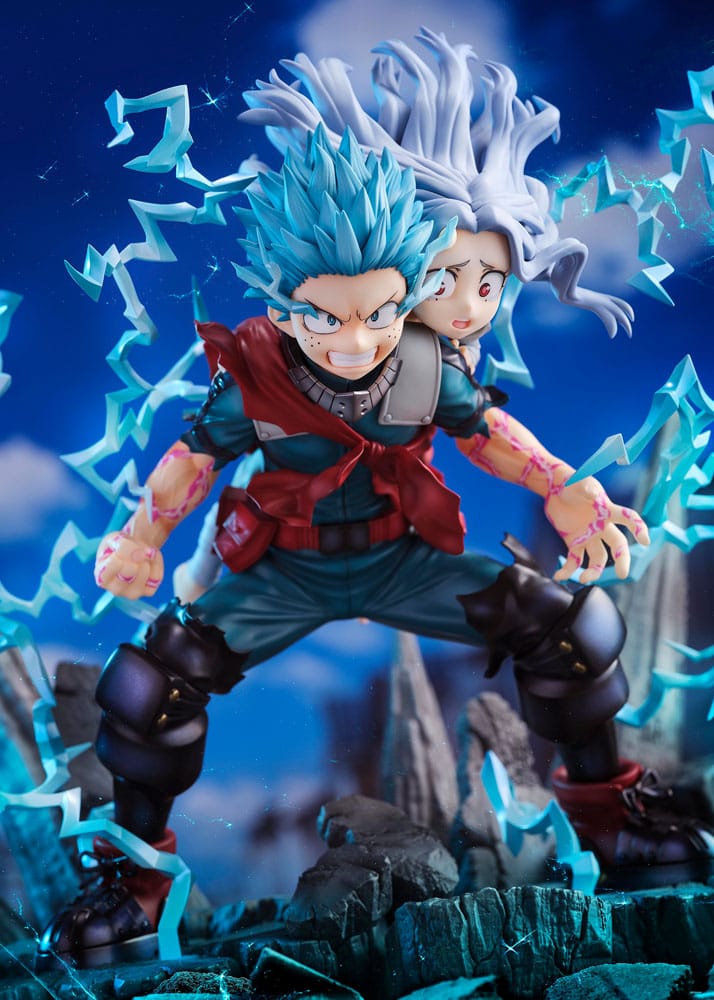 My Hero Academia: Izuku Midoriya & Eri Super Situation Figur 23 cm