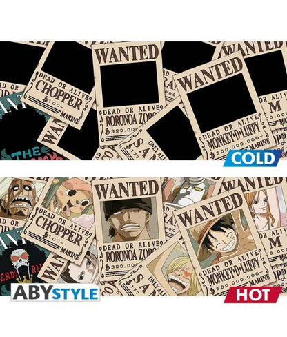 One Piece: Wanted Thermoreaktiv Tasse 460ml