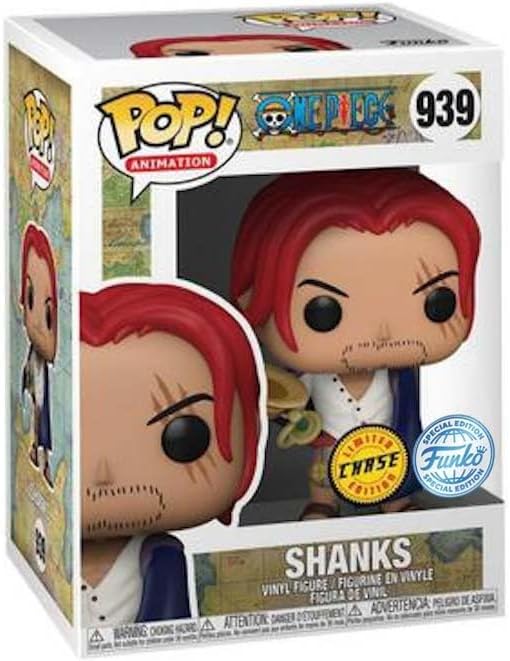 One Piece POP! Shanks Figur 9cm - Limited Chase Edition -
