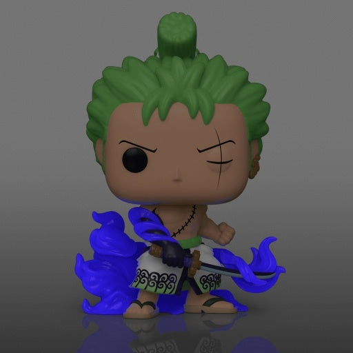 One Piece POP! Roronoa Zoro mit Enma Figur 9cm - Special Edition (Glow in the dark)