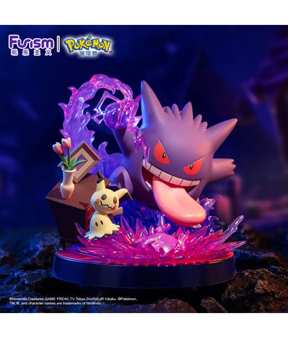 Pokemon: Gengar & Mimigma Prime Figur 15 cm
