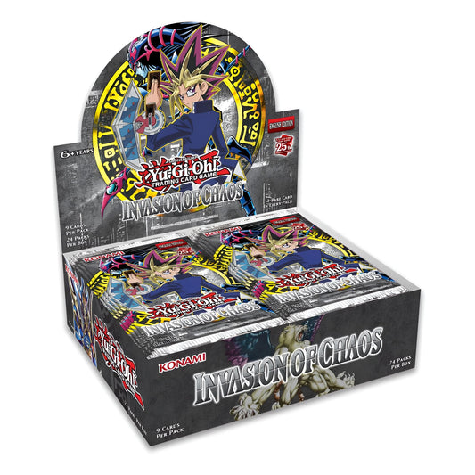 Yu-Gi-Oh! Legendary Collection 25th Anniversary Invasion of Chaos Booster Display -EN-