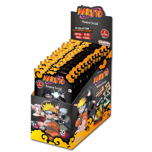 Naruto Mythos TCG - Konoha Shido - First Set Booster Display (1st Edition) -EN-