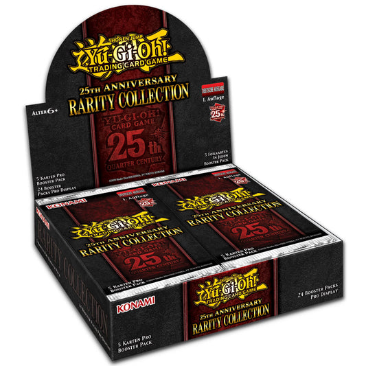 Yu-Gi-Oh! 25th Anniversary Rarity Collection Booster Display -EN-