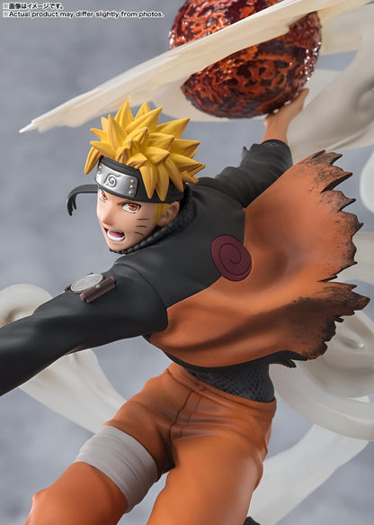 Naruto Shippuden: Naruto Uzumaki Sage Art Lava: Rasenshuriken Figur 24cm