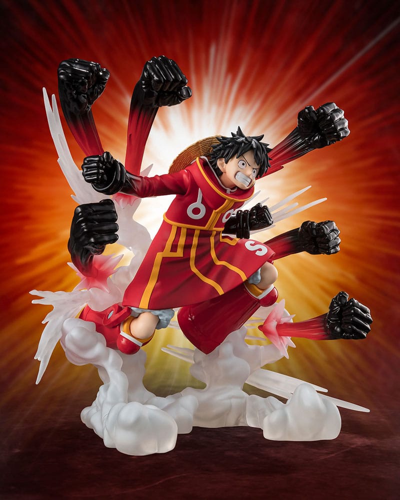One Piece: Monkey D. Luffy - Gum Gum Hawk Gatling - Figuarts ZERO Extra Battle Figur 19 cm