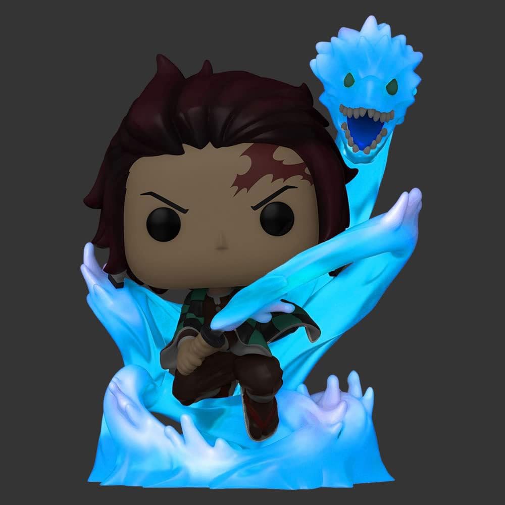 Demon Slayer POP! Tanjiro with Dragon Figur 9cm