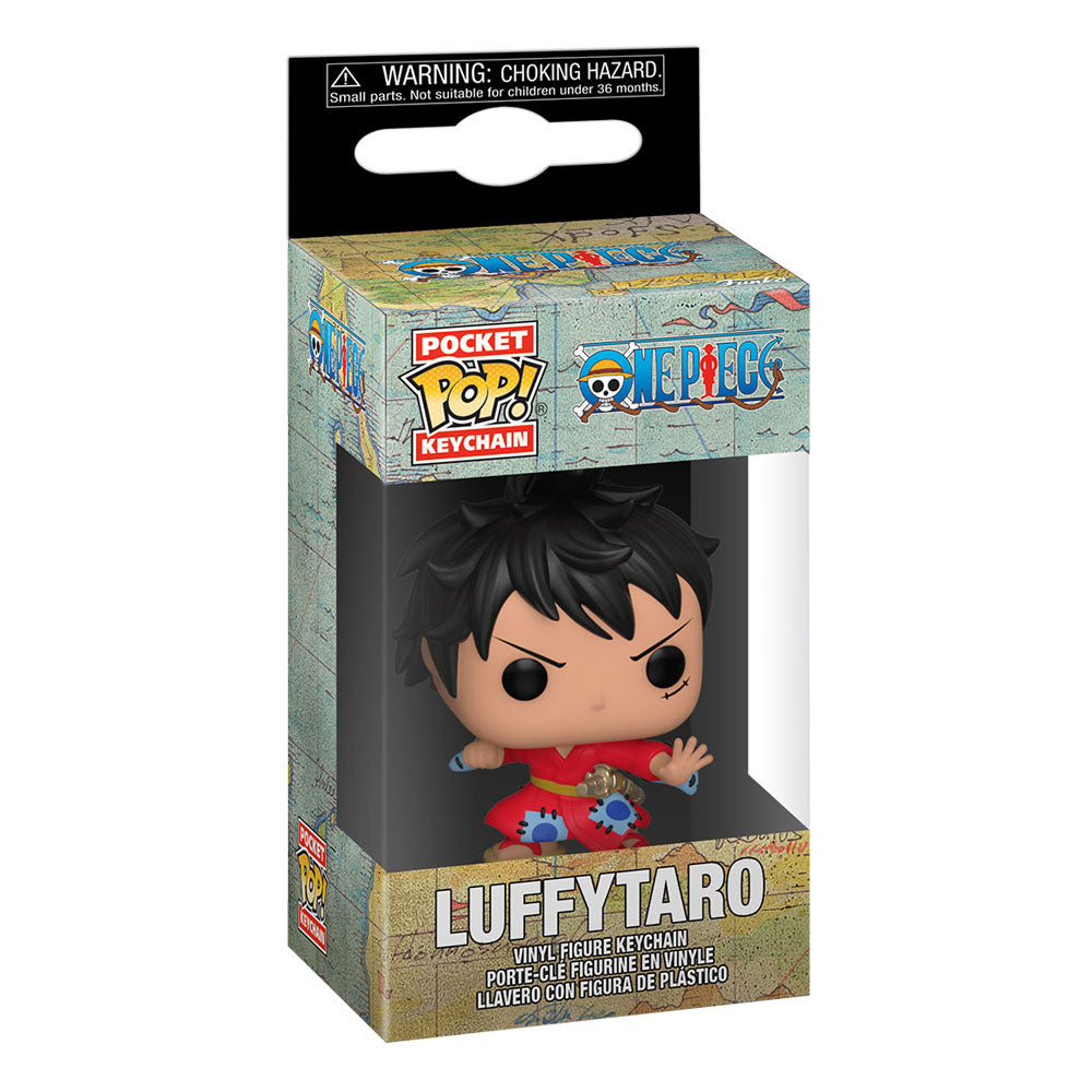 One Piece Pocket POP! Monkey D Luffy im Kimono Schlüsselanhänger 4cm