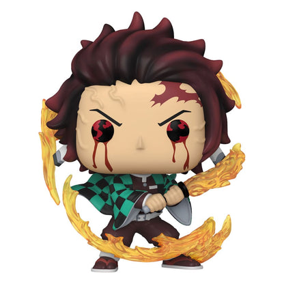 Demon Slayer POP! Tanjiro Kamado (Sun Breathing) Figur 9cm