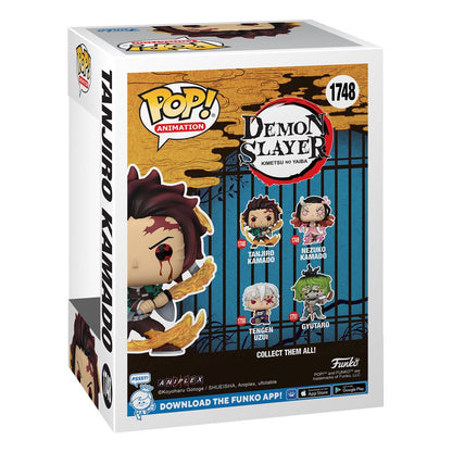 Demon Slayer POP! Tanjiro Kamado (Sun Breathing) Figur 9cm