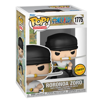 One Piece POP! Roronoa Zoro (Refresh) Figur 9cm - Chase Edition