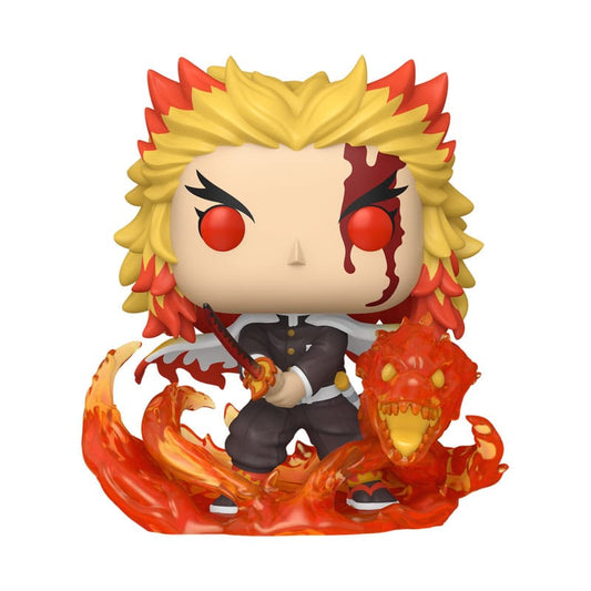 Demon Slayer POP! Kyojuro Rengoku - 9th Form Figur 9 cm - Exclusive Edition