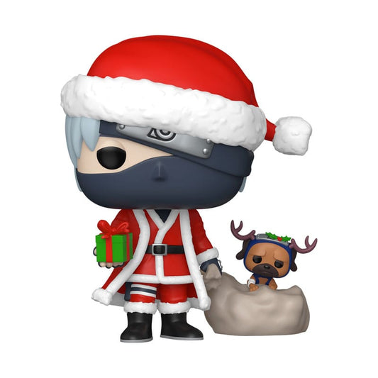 Naruto Shippiden POP! Plus Kakashi Hatake mit Pakkun (Holi) Figur 9 cm