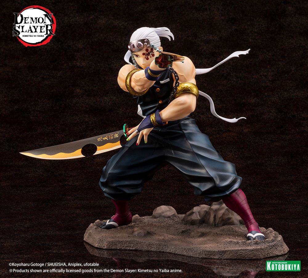 Demon Slayer: Tengen Uzui ARTFX 1/8 Regular Edition Figur 23 cm